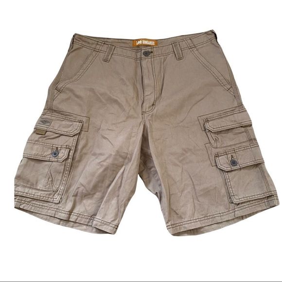 Lee men’s tan cargo shorts 36 NWOT - Picture 1 of 4